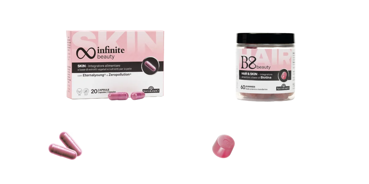Banner Skin&Hair con prodotti